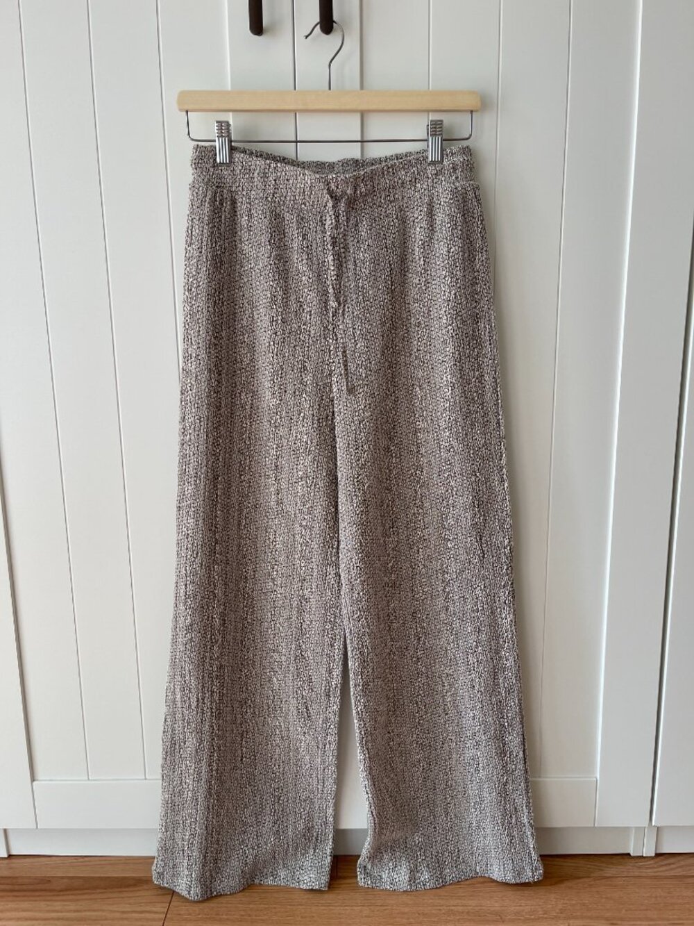 Zara asymmetrical top wide-leg pants set - Picture 3 of 3